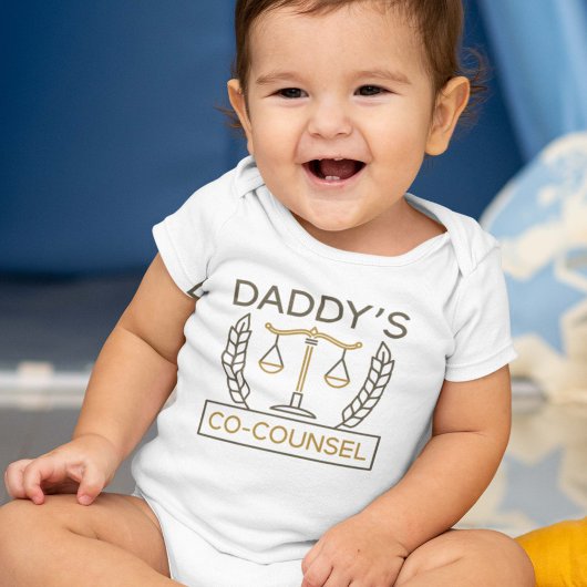 Papa's co-raadsman romper