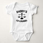 Papa's co-raadsvrouw romper (Voorkant)