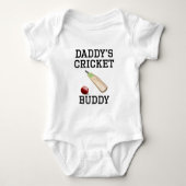 Papa's cricket Buddy Romper (Voorkant)