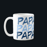 Papa's Cup Koffiemok<br><div class="desc">Wat een geweldig cadeau om aan de papa te geven in je leven!</div>