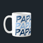 Papa's Cup Koffiemok<br><div class="desc">Wat een geweldig cadeau om aan de papa te geven in je leven!</div>