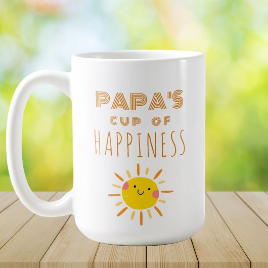 Papa's Cup of Happiness, grote zonneschijn mok
