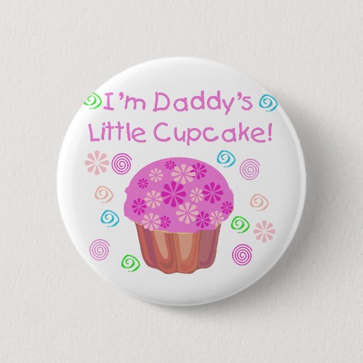 Papa's Cupcake Ronde Button 5,7 Cm (Voorkant)