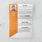 Papa's CV: Een grappige & hartverwarmende Vaderdag Bedankkaart (Binnen)