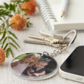 Papa's Darlings Children's Photo Sleutelhanger (Voorkant Rechts)