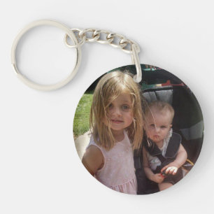 Papa's Darlings Children's Photo Sleutelhanger