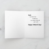 Papa's Day Blocks Kaart (Binnen)