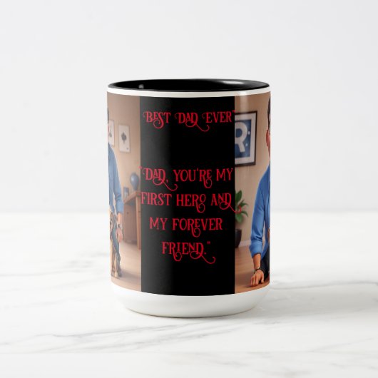 Papa's Day: De ultieme Vaderdag Gift mok (Center)