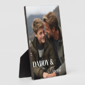 Papa's Day Plaque Fotoplaat (Zijkant)