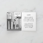 Papa's: De bomen van ons leven Vaderdag Bedankkaart (Binnen)