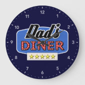 Papa's Diner - Keukenklok Grote Klok (Voorkant)