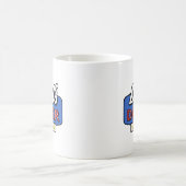 Papa's Diner Logo - een cadeau voor papa Koffiemok (Center)