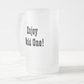 Papa's Down Time Personalize Frosted Mok Gift (Voorkant links)