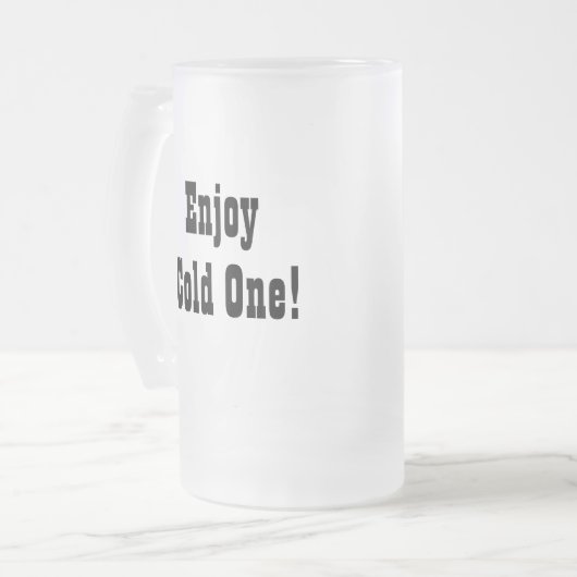 Papa's Down Time Personalize Frosted Mok Gift (Voorkant links)