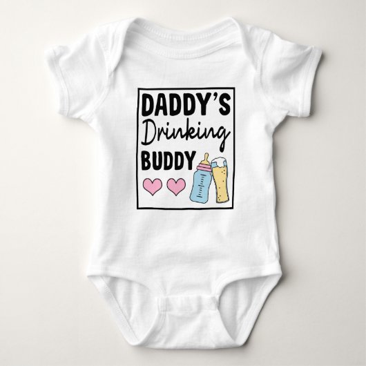 Papa's Drink Boeddy Romper (Voorkant)