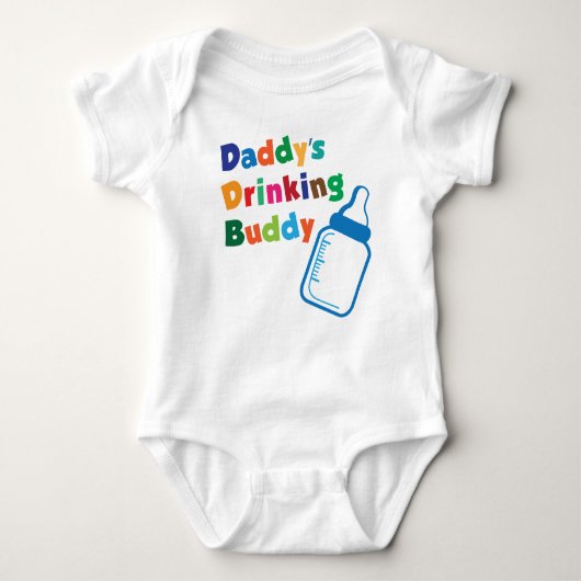 Papa's Drink boeddy Romper (Voorkant)