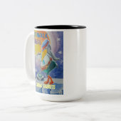 Papa's eerbetoon aan de koning mok (Voorkant links)