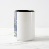 Papa's eerbetoon aan de koning mok (Center)