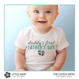 Papa's Eerste Vaderdag Aanpasbaar Romper