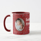 Papa's eerste Vaderdag persoonlijke foto-Mok Mok (Links)