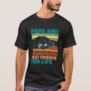 Papa's en kleinzoons Beste vrienden voor het leven T-shirt