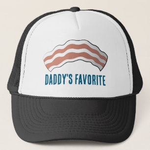 Papa's favoriete bacon trucker pet