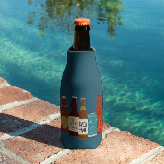 Papa's favoriete bier flesjeskoeler (Insitu Zwembad)