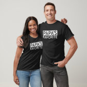 Papa's favoriete grootouderdag t-shirt (Unisex)
