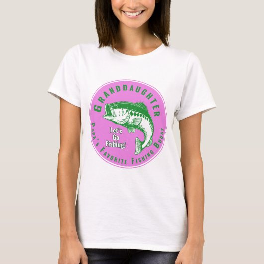 Papa's favoriete vismaatje t-shirt (Voorkant)