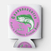 Papa's favoriete Vissende boeddy Blikjeskoeler (Achterkant)