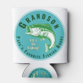 Papa's favoriete Vissende boeddy Blikjeskoeler (Achterkant)