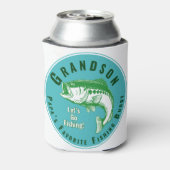 Papa's favoriete Vissende boeddy Blikjeskoeler (Blikje Achterkant)