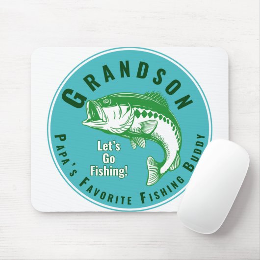 Papa's favoriete Vissende boeddy Muismat (Met muis)