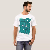 Papa's Favoriete Visuitrusting Grappig Ontwerp T-shirt (Voorkant volledig)