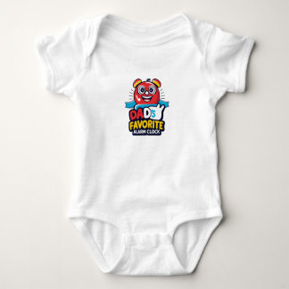 Papa's favoriete wekker romper