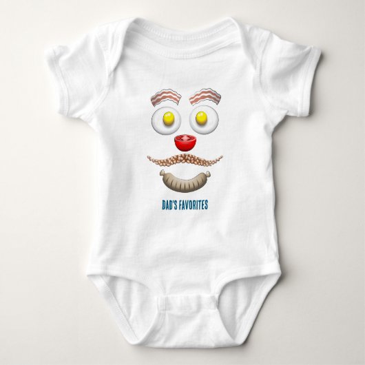 PAPA'S FAVORIETEN ROMPER (Voorkant)