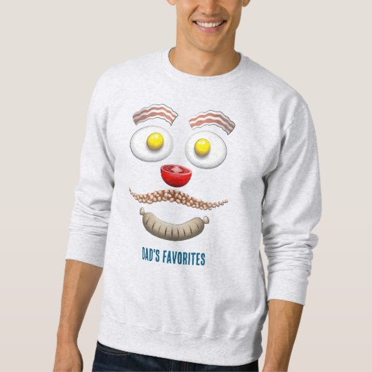 Papa's favorieten voor Vaderdag Trui (Voorkant)