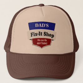 Papa's Fix it Shop - Handig Man Mr. Fix... Trucker Pet