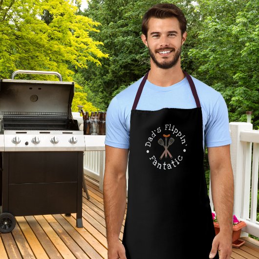 Papa's Flippin Fantastische Grillmaster Cirkel Schort