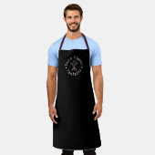 Papa's Flippin Fantastische Grillmaster Cirkel Schort (Gedragen)