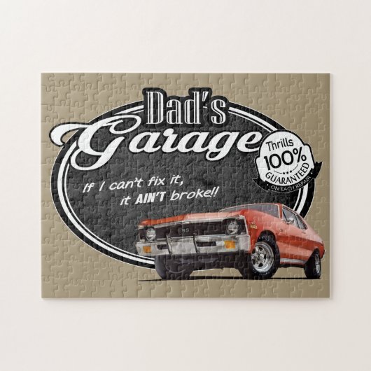 Papa's Garage Nova Legpuzzel (Horizontaal)