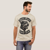 Papa's Garde – Familie Eerst T-shirt (Voorkant volledig)