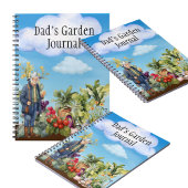 Papa's Garden Journal kerstcadeau Notitieboek