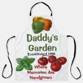 Papa's Garden Schort (Voorkant)