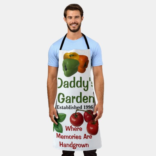 Papa's Garden Schort (Gedragen)