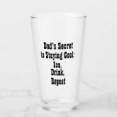 Papa's geheim om koele tuimelaar te blijven glas (Voorkant)