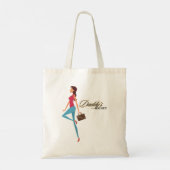Papa's Geld, Elegant, Schattige, Stijlvol, Sassy M Tote Bag (Achterkant)