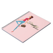 Papa's geld, Schattige en brutaal tienermeisje, gr Notitieboek (Linkerzijde)