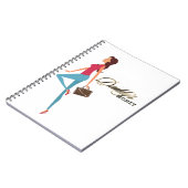 Papa's geld, Schattige en brutaal tienermeisje, gr Notitieboek (Linkerzijde)