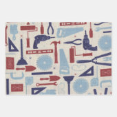 Papa's gereedschap inpakpapier vel (Voorkant 3)